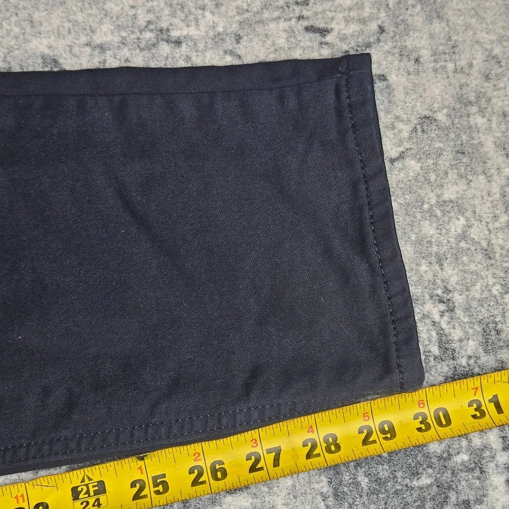 Banana Republic Travel Jean Mens 33x32 Slim Fit Navy Blue Cotton Stretch Pants